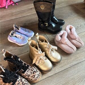 Toddler Girl Shoe Bundle (5 Pairs) – Michael Kors, Nike, Boots & More